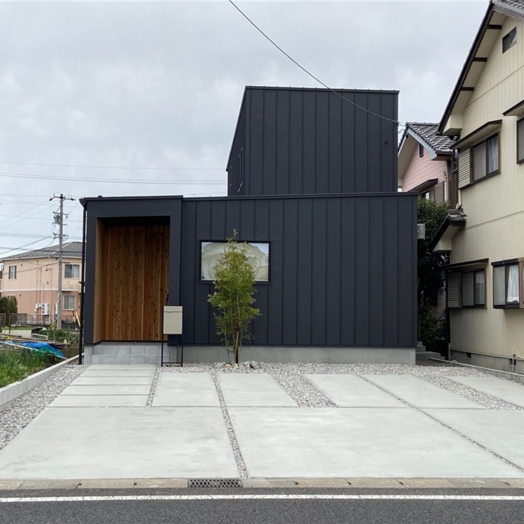 シンプルで平屋のような家